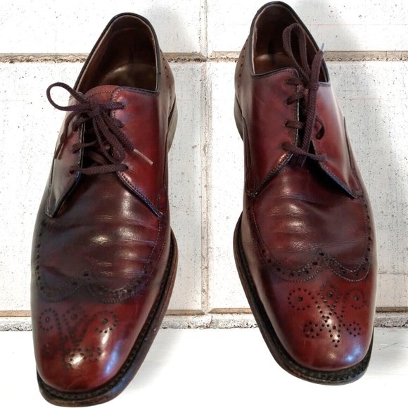 Breather Wright Arch Preserver‎ Brown Leather Oxford Shoes Size 10.5C USA - Picture 6 of 10